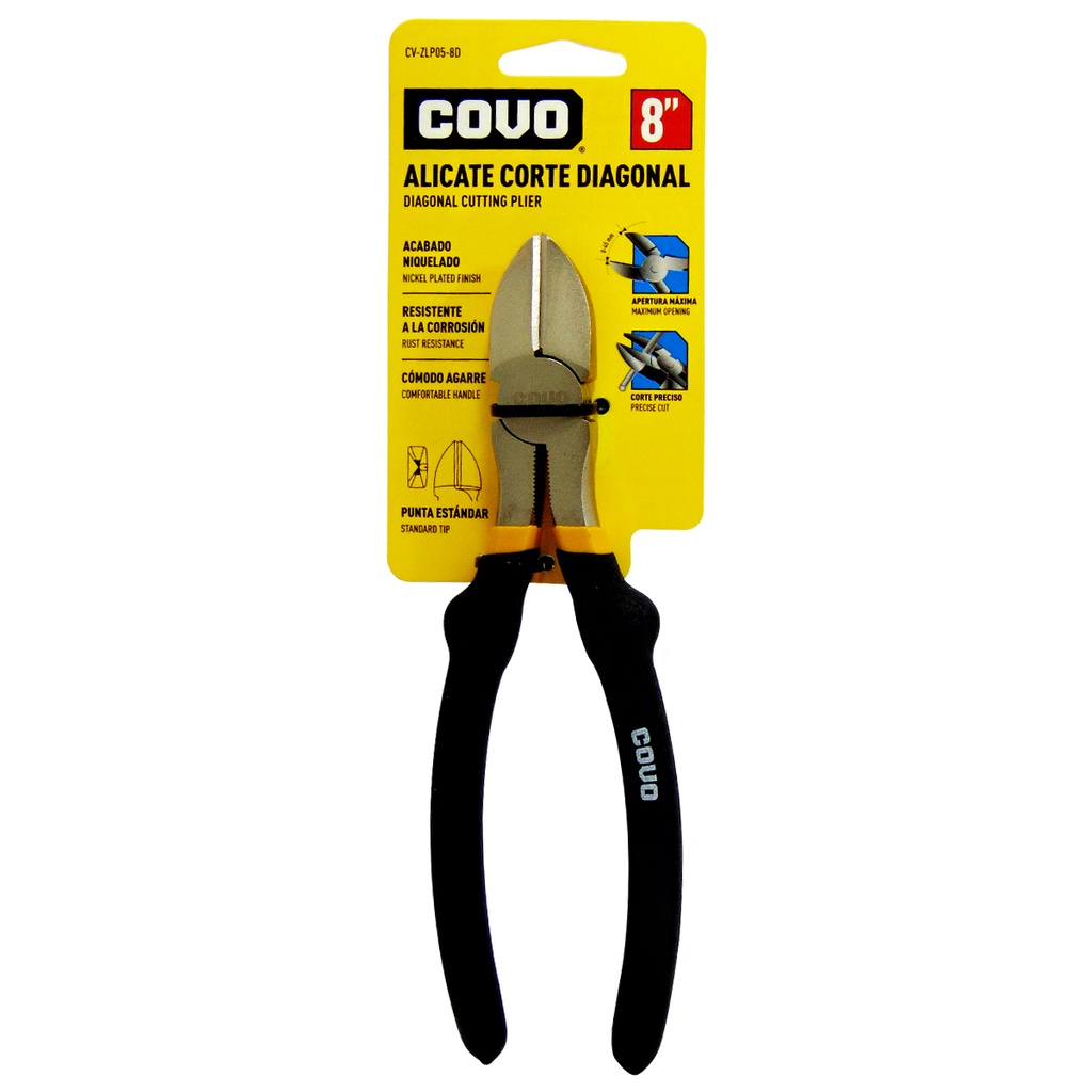 PINZA 8" CORTA FRIO COVO
