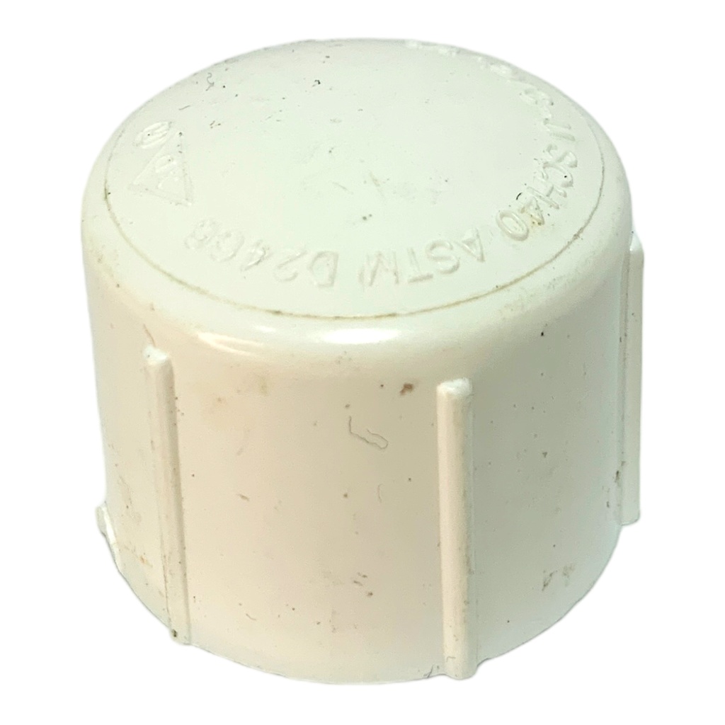 TAPA PVC 3/4" CON ROSCA