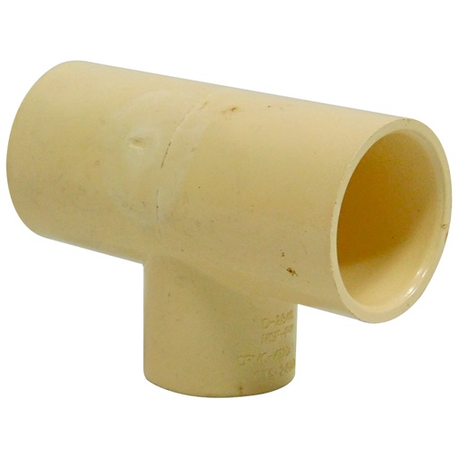 [8032] TEE CPVC REDUCCION CTS 1" X 3/4" CXCXC TUBRICA