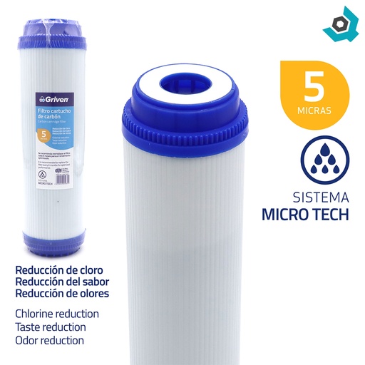 [8924] FILTRO DE CARBON ACTIVADO GRANULADO GRIVEN