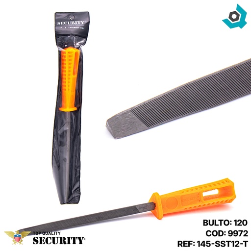 [9972] LIMA TRIANGULAR 6" SECURITY