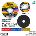 DISCO PARA CORTE EN METAL 4 1/2" FINO COVO