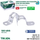 ABRAZADERA 3/4" 100 PIEZAS TROEN