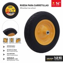 RUEDA 14" PARA CARRETILLAS IMPONCHABLE COVO