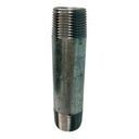 NIPLE 3/4" X 4" DE LARGO DE ACERO GALVANIZADO GRIVEN