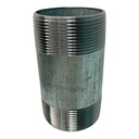 NIPLE 2" X 4" DE LARGO DE ACERO GALVANIZADO GRIVEN