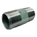 NIPLE 1" X 2 1/2" DE LARGO DE ACERO GALVANIZADO GRIVEN