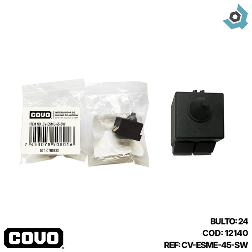 [12140] INTERRUPTOR DE ESMERIL 4 1/2" COVO