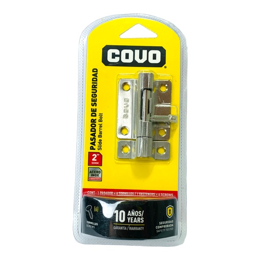 [12083] PASADOR DE SEGURIDAD 2" COVO