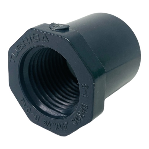[12043] BUJE REDU PVC PRES 3/4" X 1/2" EXHR TUBRICA
