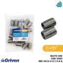 NIPLE ROSCA COMPLETA 3/4" X 1-3/8" GRIVEN
