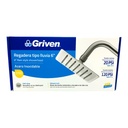 REGADERA TIPO LLUVIA 6" SATINADO CUADRADA GRIVEN