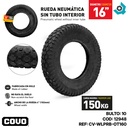 RUEDA NEUMATICA PARA CARRETILLA 16" COVO