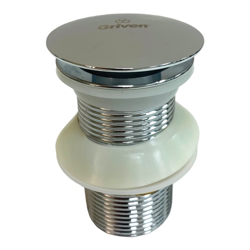 [12975] DESAGUE PUSH METALICO CROMADO SIN REBOSADERO GRIVEN