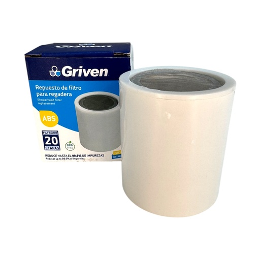 [13122] REPUESTO DE FILTRO PARA REGADERA GRIVEN