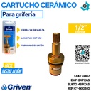 CARTUCHO CERAMICO 1/2" PARA GRIFERIAS GRIVEN