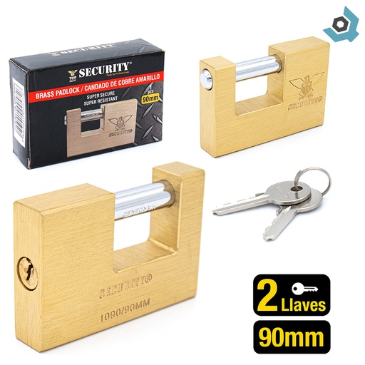 [0443] CANDADO 90MM ANTICIZALLA SECURITY