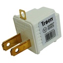ADAPTADOR DE TOMA ELECTRICO BLANCO TROEN