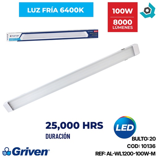 [10136] LAMPARA LED SUPERFICIAL 100W 1.2M ANGEL LIGHT