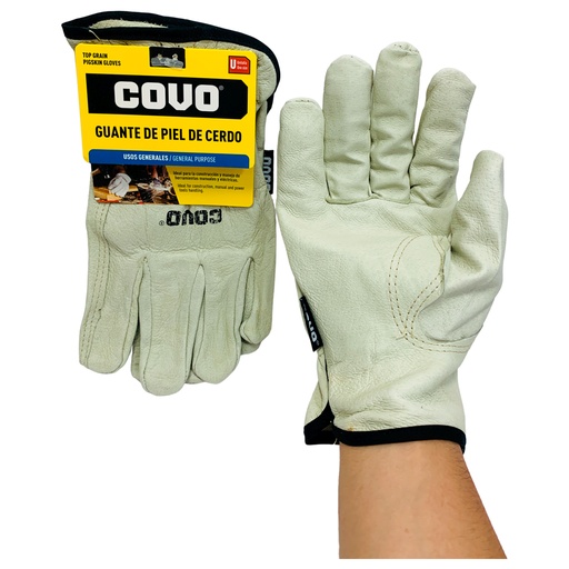 [10324] GUANTES DE PIEL DE CERDO COVO