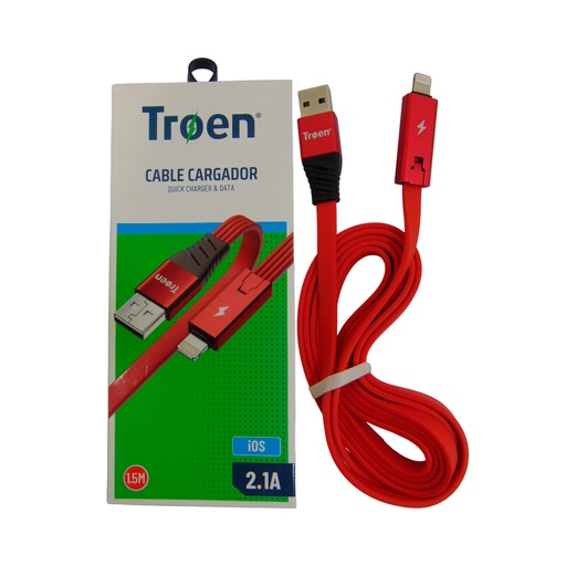 [10488] CABLE CARGADOR  IOS/IPHONE RECORTABLE