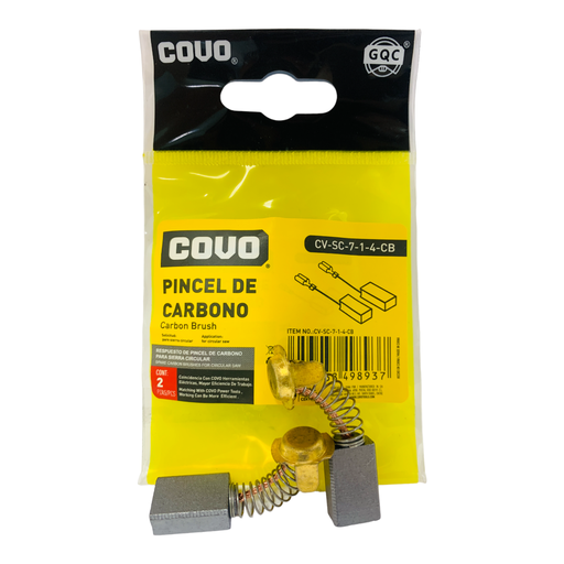 [10683] REPUESTO DE PINCEL DE CARBONO PARA SIERRA CIRCULAR 7 1/4" X 7/8" COVO