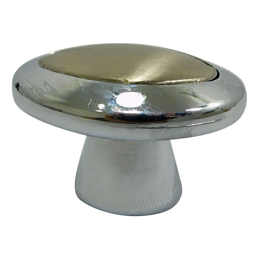 [2363] TIRADOR PARA MUEBLES DE BOTON CROMADO