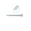 TORNILLO LAMINADO CABEZA PAN 6X11/2 MEJIA (16C X 500U)
