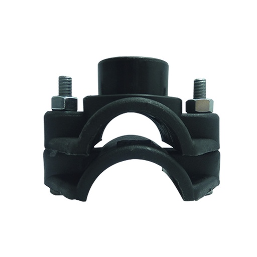 [6841] ABRAZADERA SENC 63MM 2" SALIDA 1" PARA RIEGO