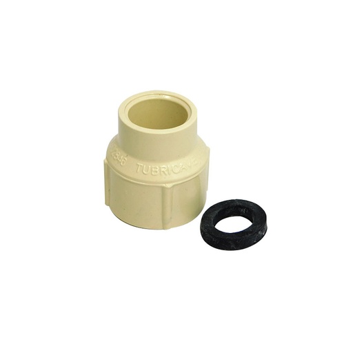 [7374] ADAPTADOR CPVC PRES CTS 1/2" HRXC TUBRICA