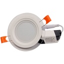LAMPARA LED REDONDA 6W PANEL CON BORDE LUZ BLANCA ANGEL LIGHT