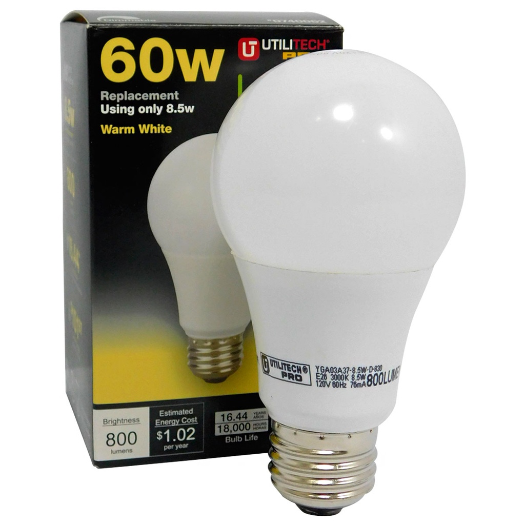 BOMBILLO LED 8.5W UTILITECH
