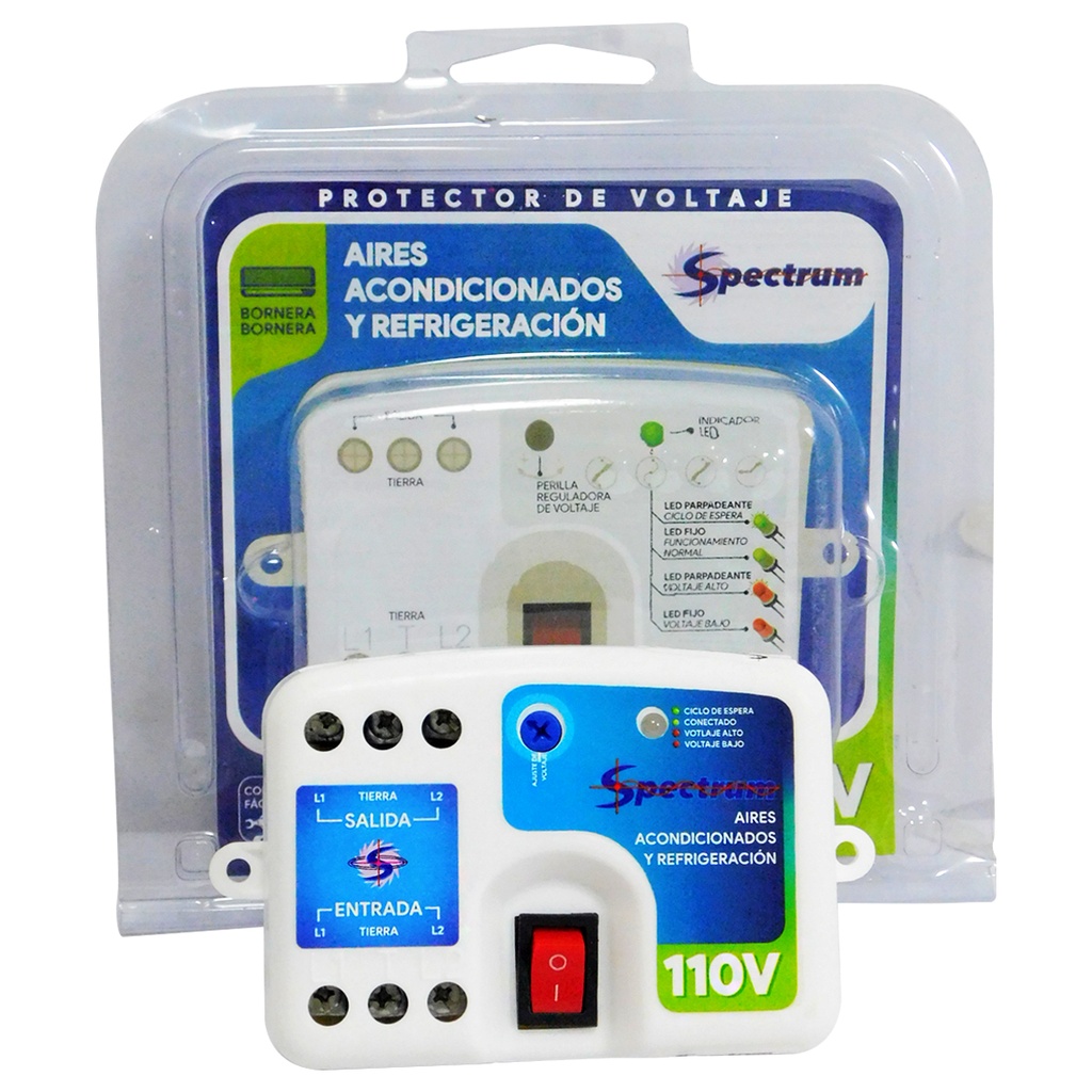 PROTECTOR DE VOLTAJE 110V B/B PARA AIRES SPECTRUM