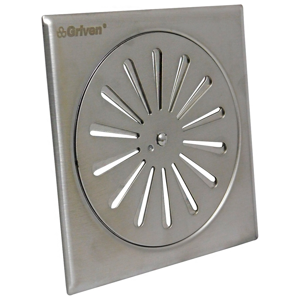 DESAGUE DE PISO 12CM X 12CM GIRATORIO GRIVEN