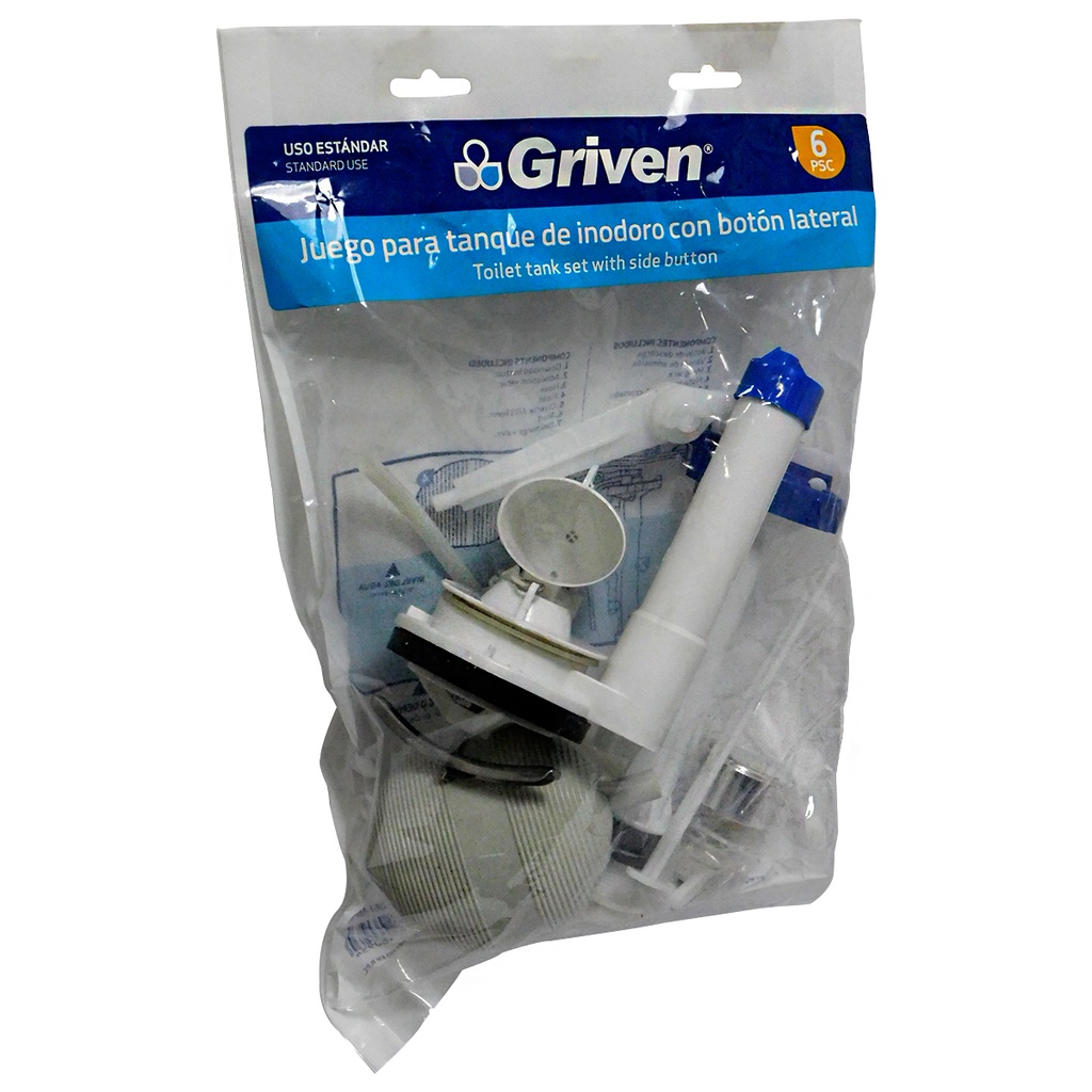 HERRAJE PARA W.C DE BOTON LATERAL GRIVEN