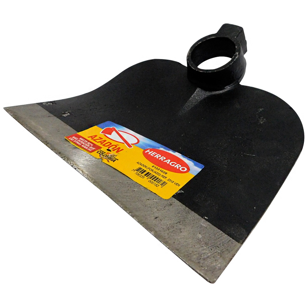 AZADON ESCARDILLA FORJADA 224X228MM SIN CABO HERRAGRO