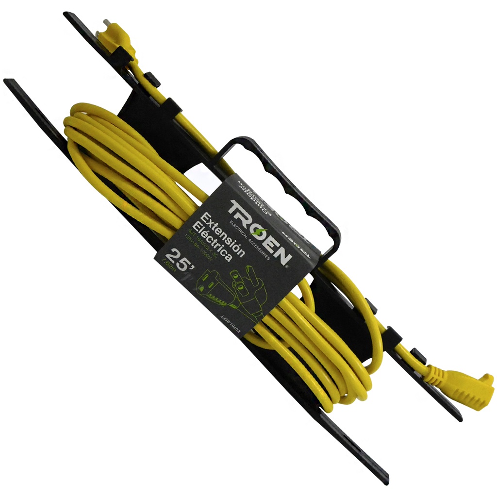 EXTENSION ELECTRICA 25FT 1 TOMA TROEN