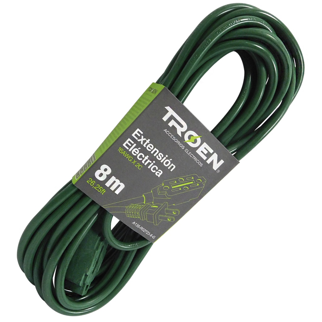 EXTENSION ELECTRICA 26FT 3 TOMAS TROEN