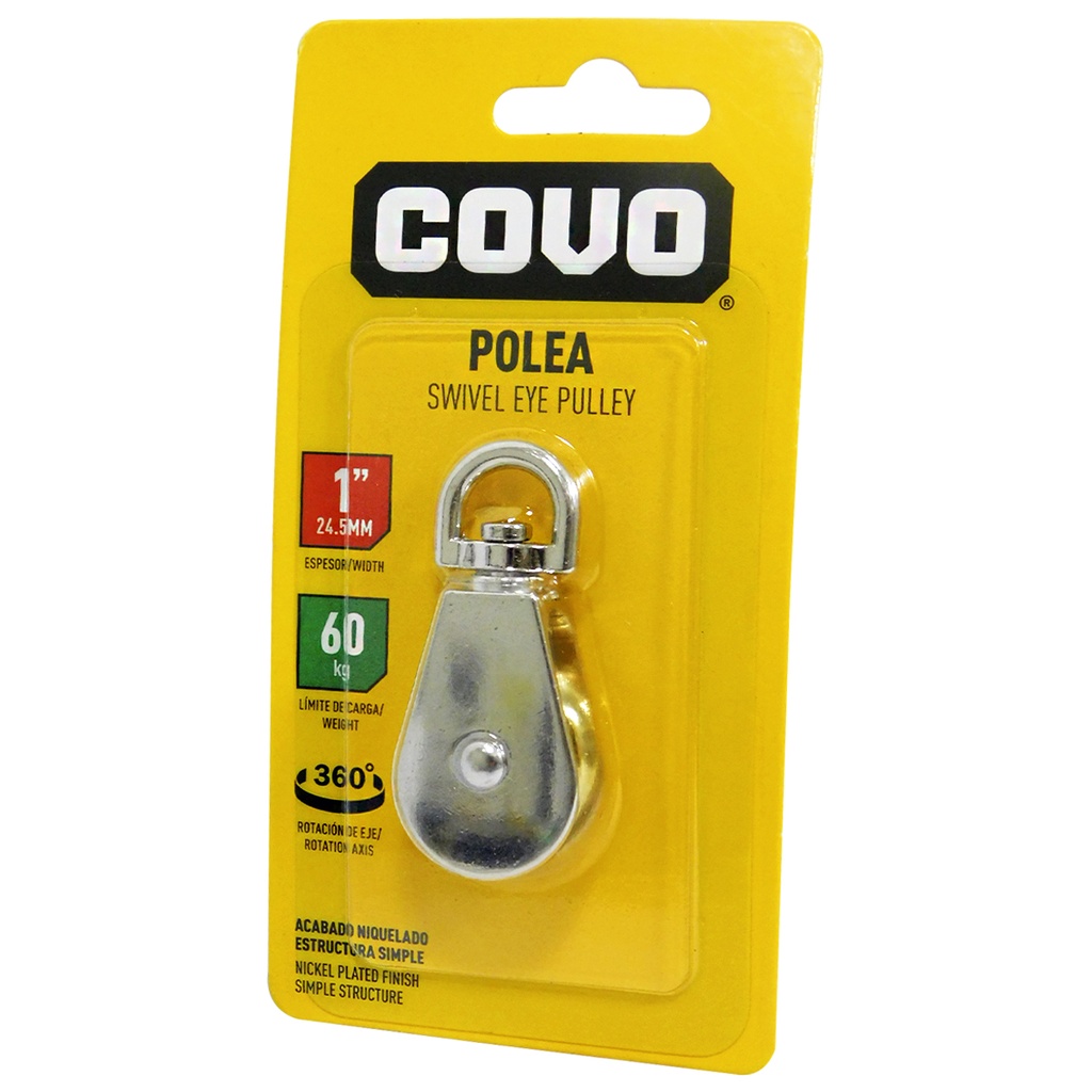 POLEA 1" 60KG COVO