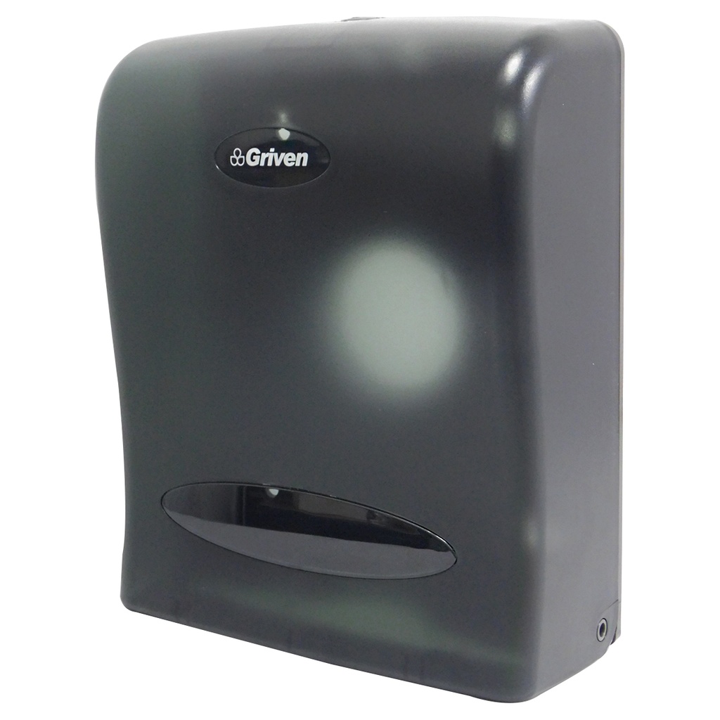 DISPENSADOR DE PAPEL TOALLA INTERFOLIADA NEGRO GRIVEN