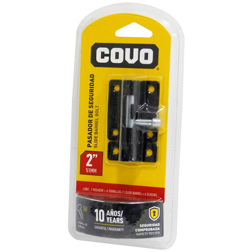 PASADOR DE SEGURIDAD 2" COVO
