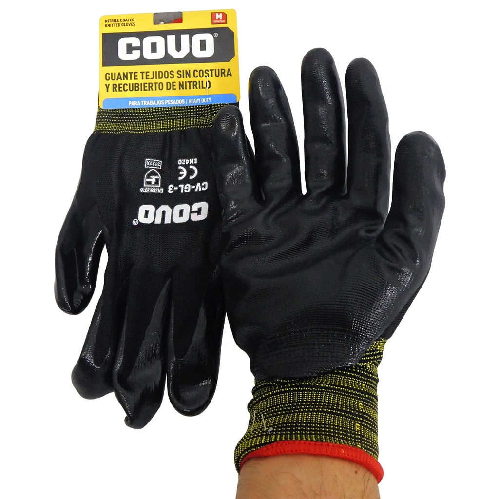 GUANTES DE TRABAJO TALLA M COVO