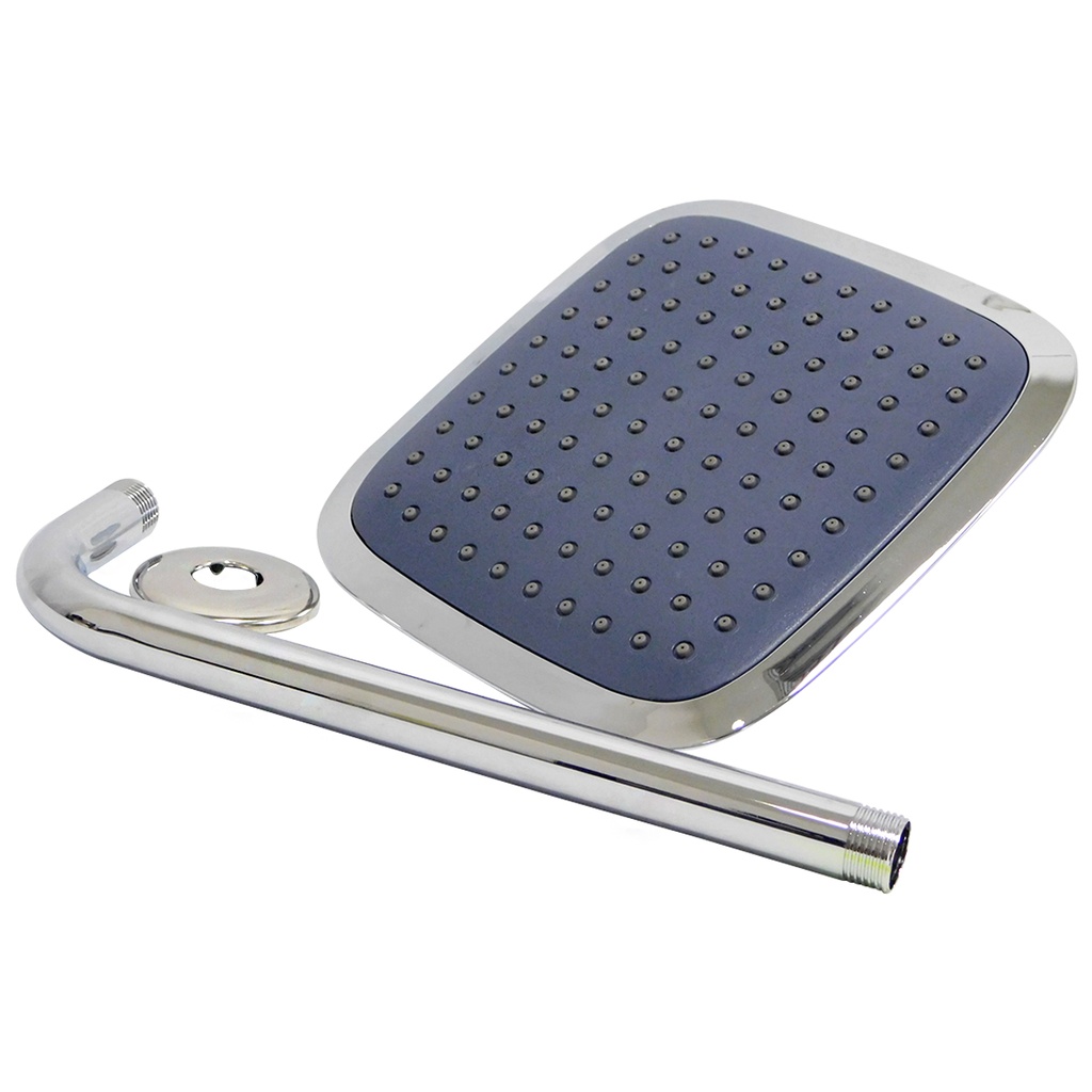 REGADERA PARA BANO 8" CUADRADA GRIVEN