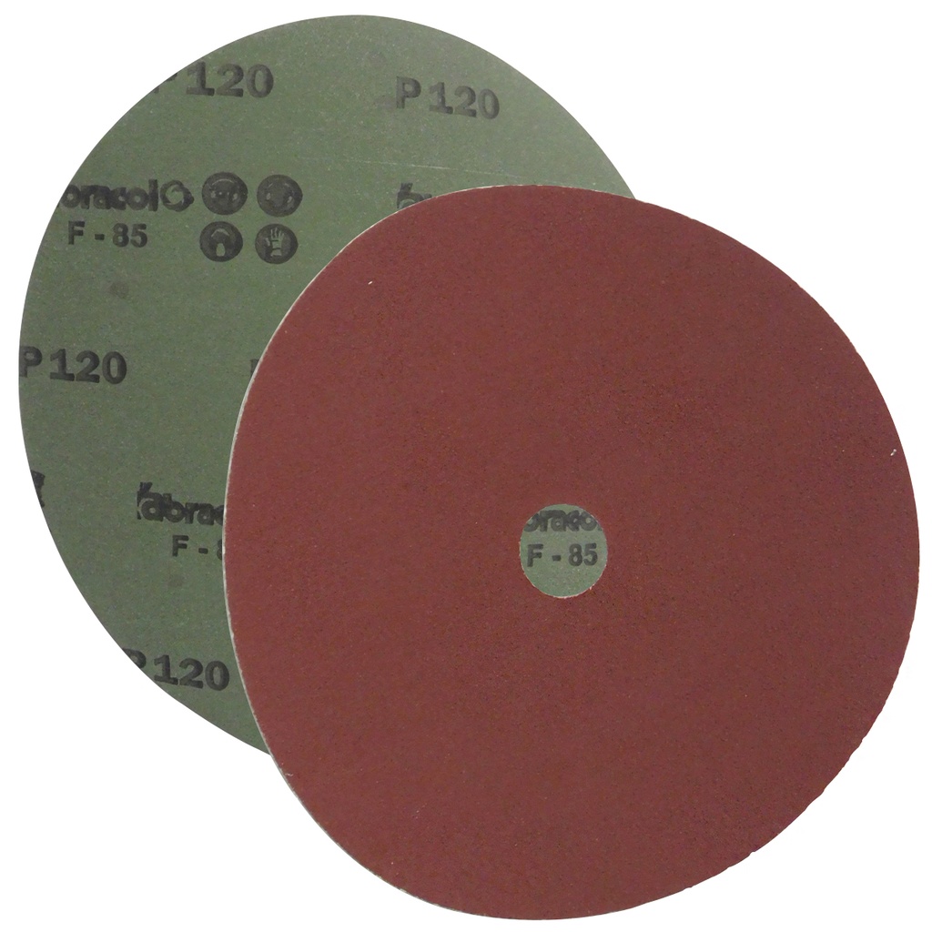 DISCO DE LIJA 7" X 7/8" GRANO 120 ABRACOL