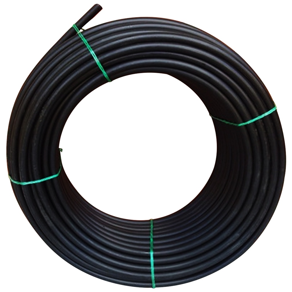 MANGUERA DE RIEGO 20MM X 100MT 90PSI NEGRA TUBRICA