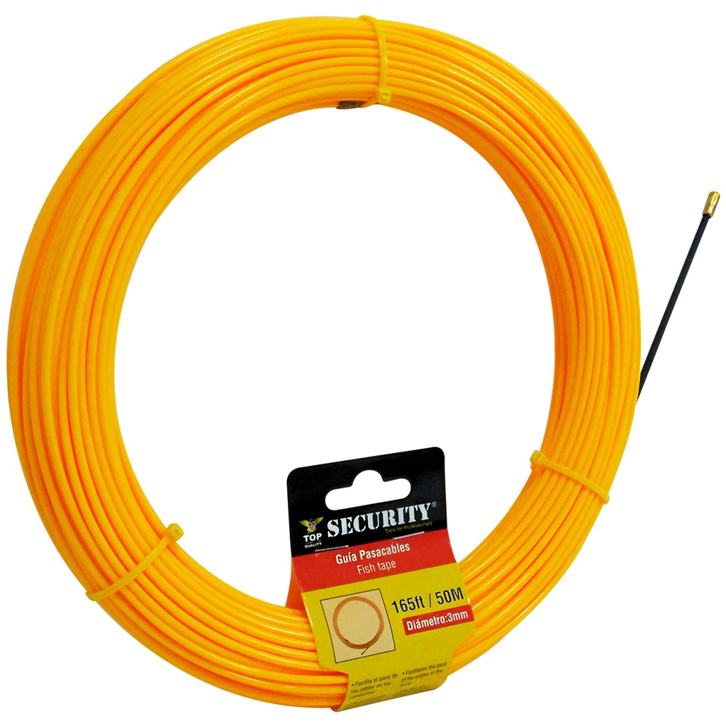 GUIA PASACABLE 50MTS X 3MM SECURITY
