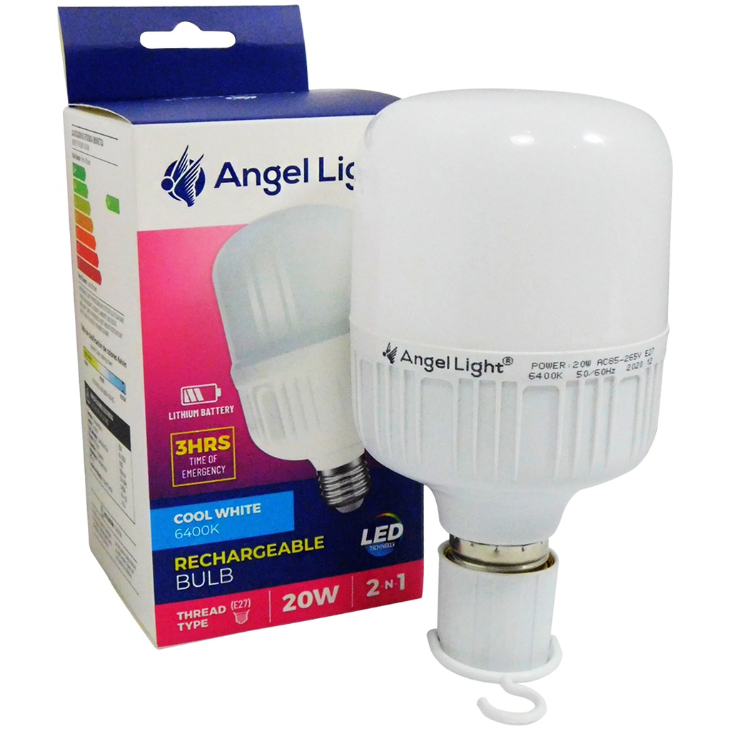 BOMBILLO LED RECARGABLE 20W ANGEL LIGHT