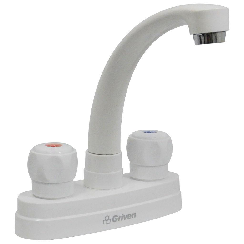 GRIFERIA PARA LAVAMANOS 4" ABS GRIVEN