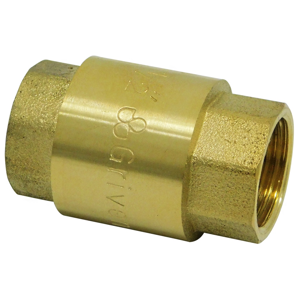 CHEQUE 1/2" DE BRONCE SIN CANAL GRIVEN