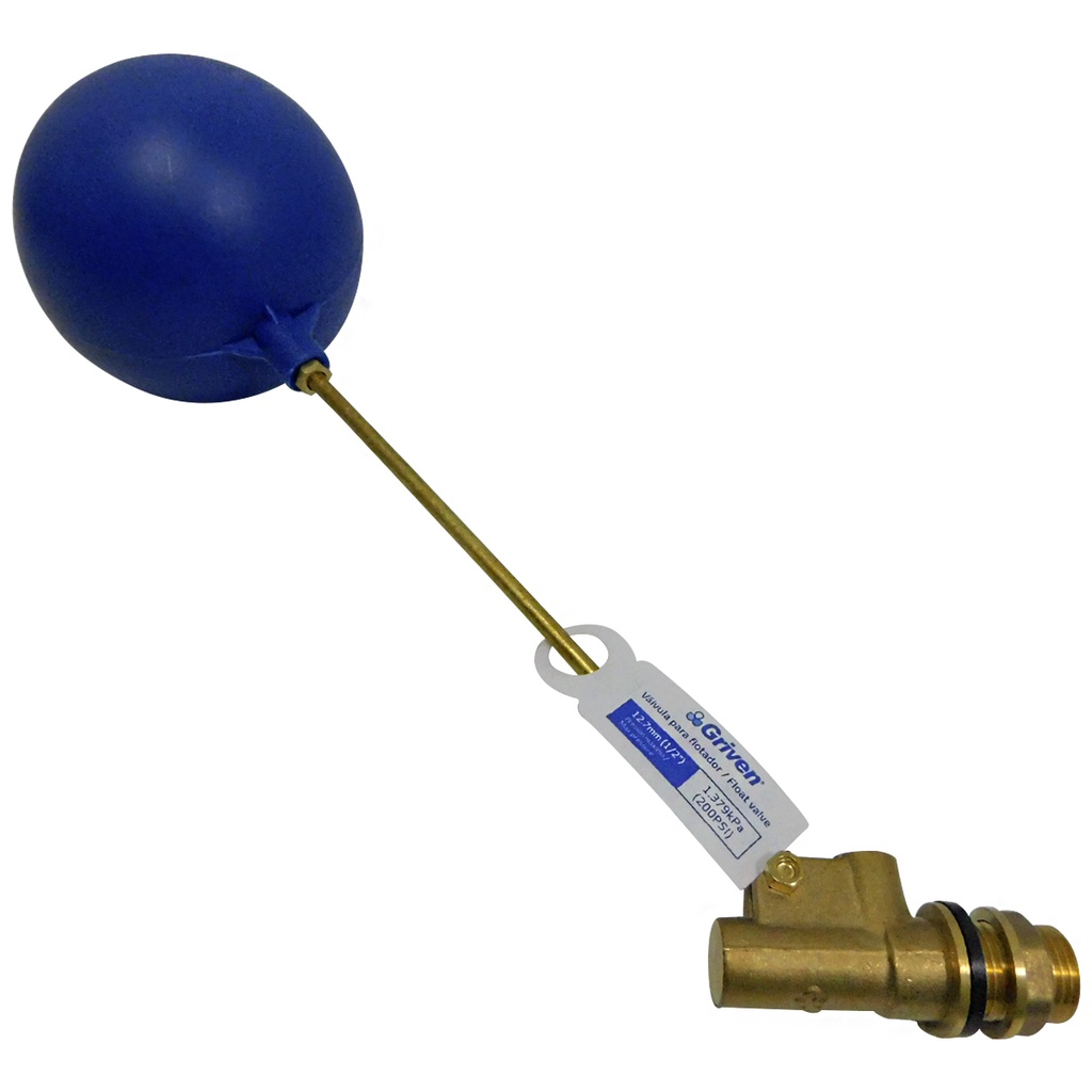 FLOTADOR CON VARILLA 1/2" PARA TANQUE DE AGUA GRIVEN